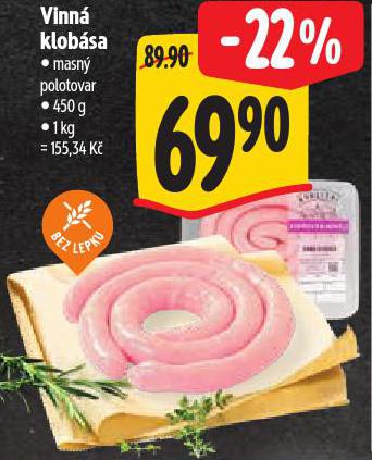 VINNÁ KLOBÁSA