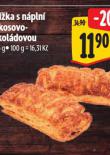 MŘÍŽKA S NÁPLNÍ KOKOSOVO-ČOKOLÁDOVOU