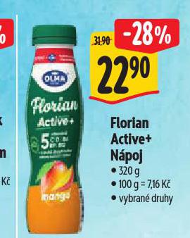 FLORIAN ACTIVE+ NÁPOJ