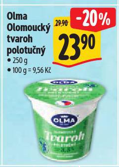 OLMA OLOMOUCKÝ TVAROH POLOTUČNÝ