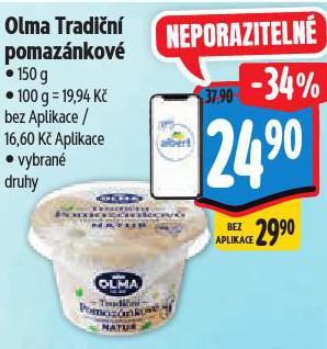 OLMA TRADIČNÍ POMAZÁNKOVÉ