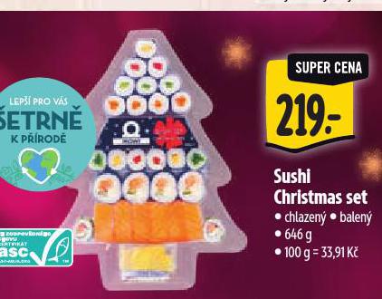SUSHI CHRISTMAS SET