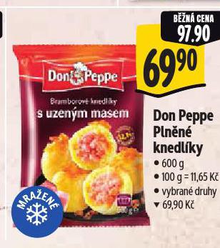 DON PEPPE PLNĚNÉ KNEDLÍKY