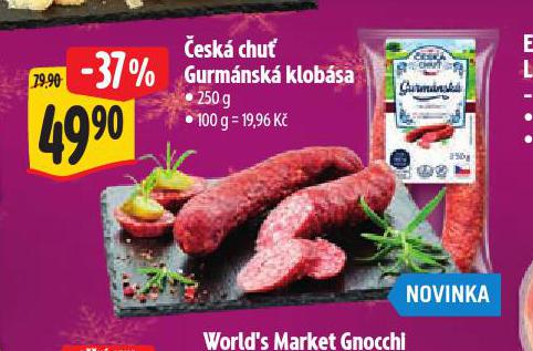 GURMÁNSKÁ KLOBÁSA