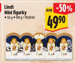 LINDT MINI FIGURKY