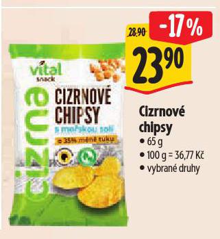 CIZRNOVÉ CHIPSY