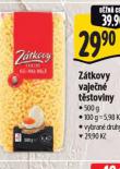 ZÁTKOVY VAJEČNÉ TĚSTOVINY