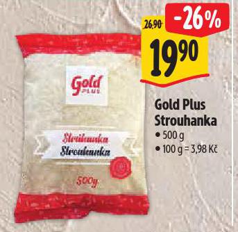 GOLD PLUS STROUHANKA