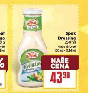 SPAK DRESSING