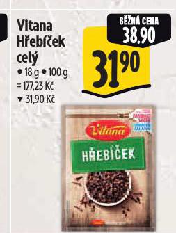 VITANA HŘEBÍČEK CELÝ