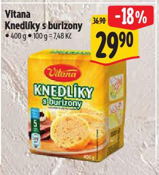 VITANA KNEDLÍKY S BURIZONY