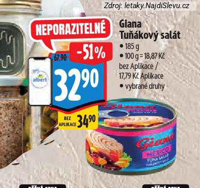 GIANA TUŇÁKOVÝ SALÁT