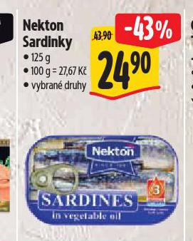 NEKTON SARDINKY