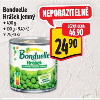 BONDUELLE HRÁŠEK JEMNÝ