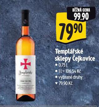 TEMPLÁŘSKÉ SKLEPY ČEJKOVICE