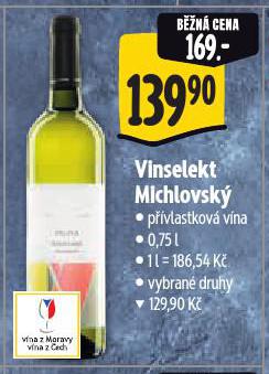 VINSELEKT MICHLOVSKÝ