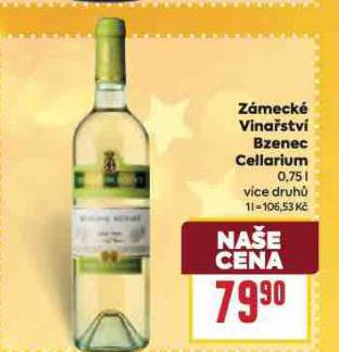 ZÁMECKÉ VINAŘSTVÍ BZENEC CELLARIUM