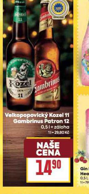 PIVO VELKOPOPOVICKÝ KOZEL 11