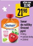 SUNAR DO RUČIČKY OVOCNÉ PYRÉ