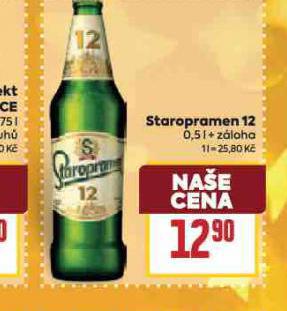 PIVO STAROPRAMEN 12