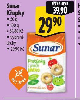 SUNAR KŘUPKY