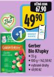 GERBER BIO KŘUPKY