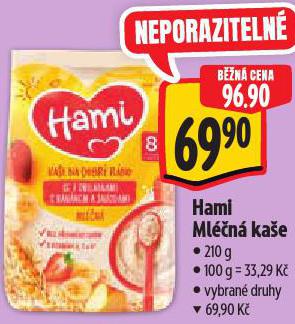 HAMI MLÉČNÁ KAŠE