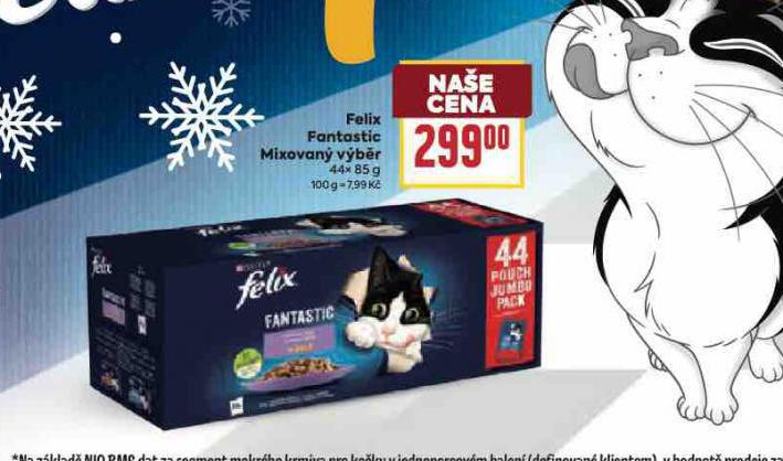 FELIX FANTASTIC KAPSIČKY PRO KOČKY
