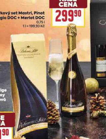 DÁRKOVÝ SET MASTRI, PINOT GRIGIO + MERLOT DOC