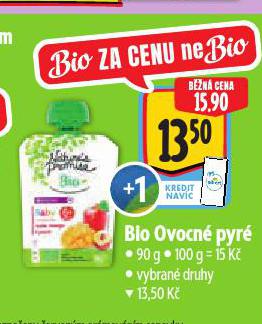 BIO OVOCNÉ PYRÉ