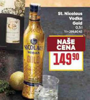 ST. NICOLAUS VODKA GOLD
