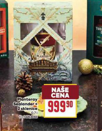 PLANTERAY SEALANDER + 2 SKLENICE