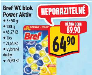 BREF WC BLOK POWER AKTIV