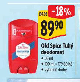 OLD SPICE TUHÝ DEODORANT