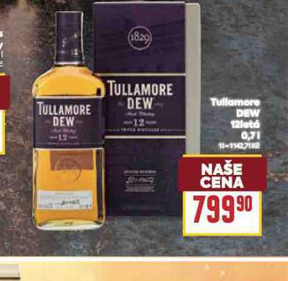 TULLAMORE D.E.W. 12 LETÁ