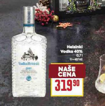 HELSINKI VODKA 40%