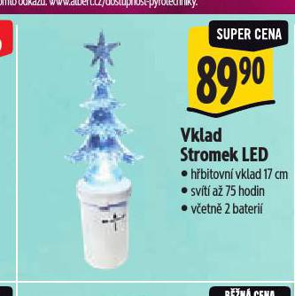 VKLAD STROMEK LED