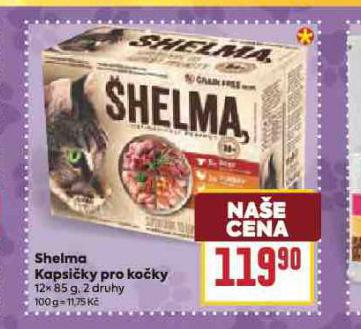SHELMA KAPSIČKY PRO KOČKY