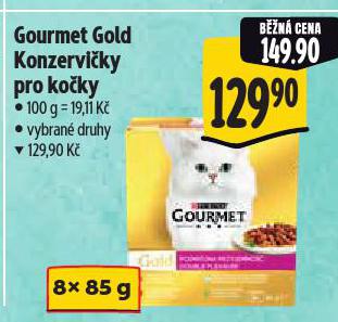 GOURMET GOLD KONZERVY PRO KOČKY