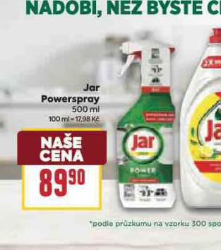 JAR POWERSPRAY