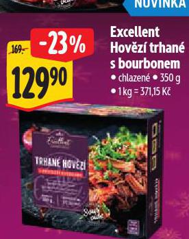 HOVĚZÍ TRHANÉ S BOURBONEM