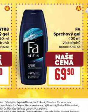 FA SPRCHOVÝ GEL
