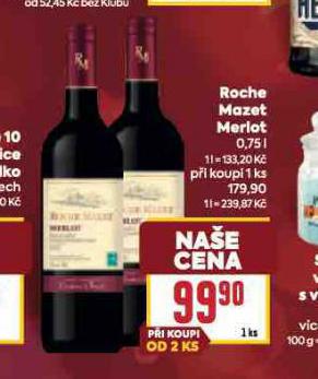 ROCHE MAZET MERLOT