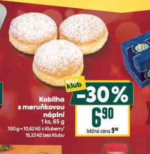 KOLBIHA S MERUŇKOVOU NÁPLNÍ