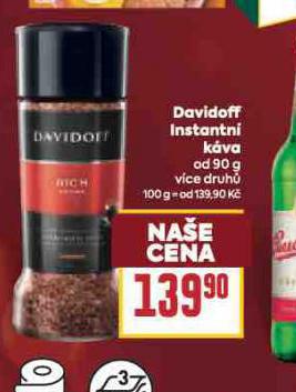 DAVIDOFF INSTANTNÍ KÁVA
