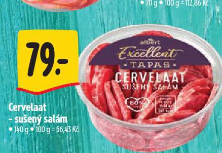 CERVELAAT SUŠENÝ SALÁM