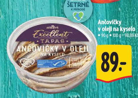 ANČOVIČKY V OLEJI NA KYSELO