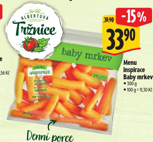 MENU INSPIRACE BABY MRKEV