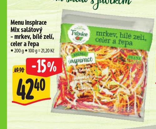 MENU INSPIRACE SALÁTOVÝ MIX