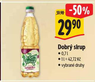DOBRÝ SIRUP